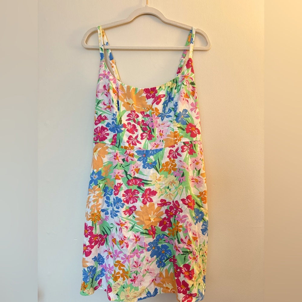 Old Navy Colorful Floral Summer Dress